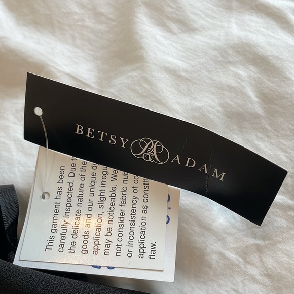 Betsy and Adam black high neck sleeveless jumpsuit - Picture 3 of 6